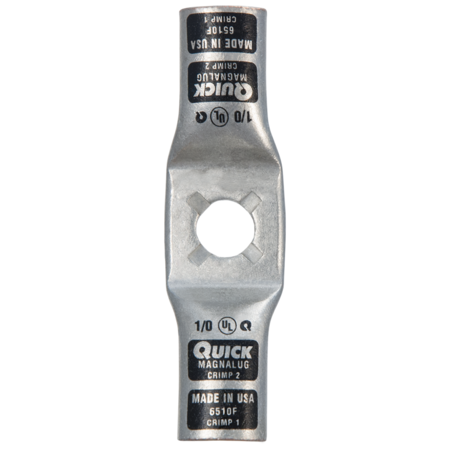 QUICKCABLE Magnalug Dual Wire, 4/0, PK5 6540-005F